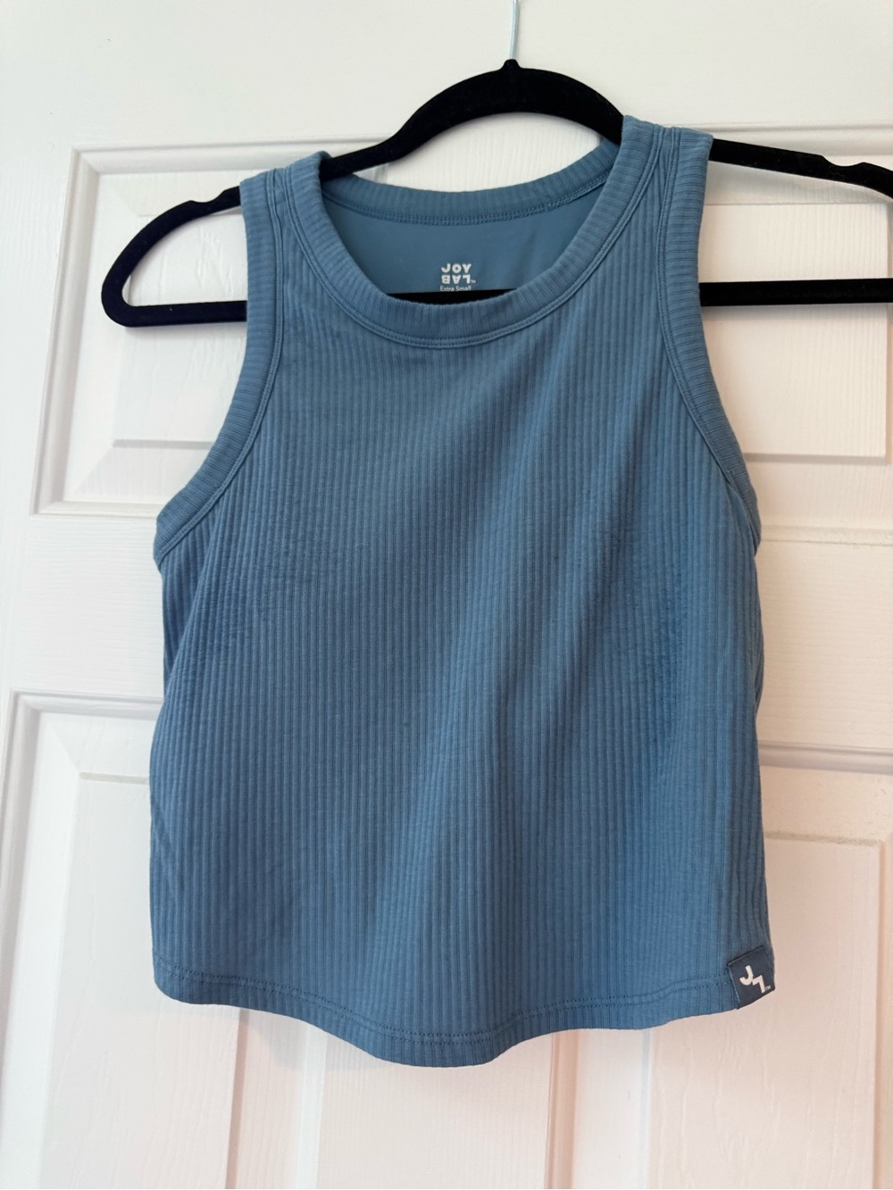JoyLab Blue Ribbed Tank Top